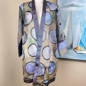 Gloryfibers & Design Co. Kimono Artsy unique original One of a kind Hand-made